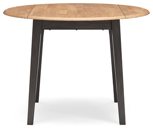 Gesthaven Round DRM Drop Leaf Table