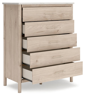 Cadmori Five Drawer Wide Chest