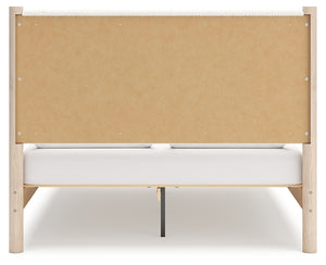 Cadmori  Upholstered Panel Bed