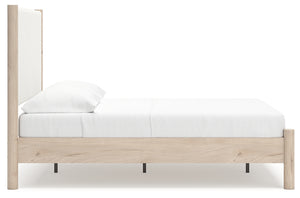 Cadmori  Upholstered Panel Bed