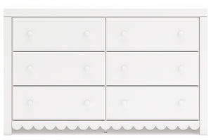 Mollviney Six Drawer Dresser