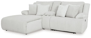 Top Tier 3-Piece Reclining Sectional Sofa with Chaise