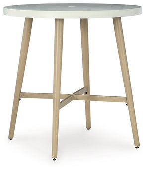 Seton Creek Round Bar Table w/UMB OPT