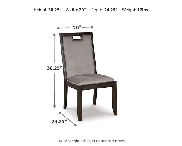 Hyndell Dining UPH Side Chair