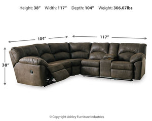 Tambo 2-Piece Reclining Sectional