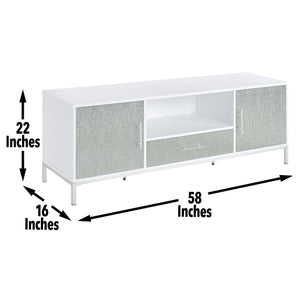 Mirage - TV Cabinet - White