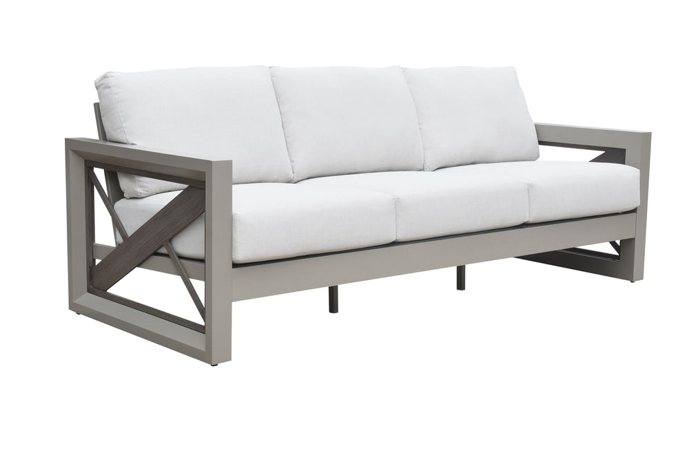 Dalilah - Patio Sofa - Gray