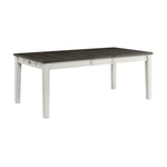 Kayla - Two Tone Dining Table With Storage