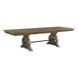 Stone - Standard Height Dining Table - Dark Grey Finish