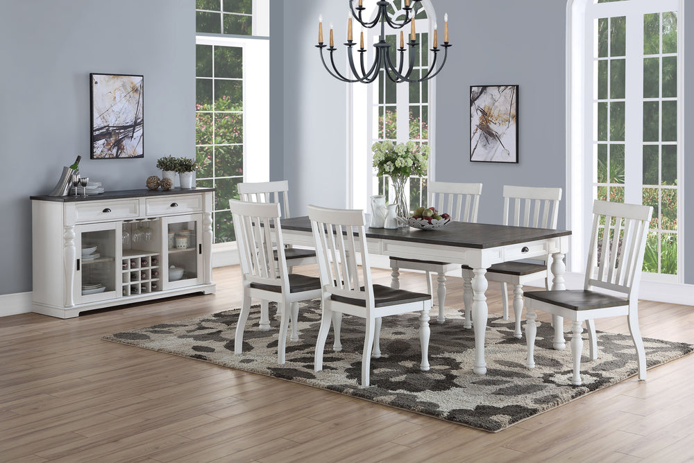 Joanna - Dining Table - Two Tone