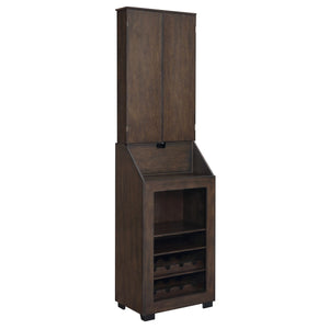 Bone - Dartboard Cabinet Ssg-120405 Cabinet With Dartboard - Dark Brown