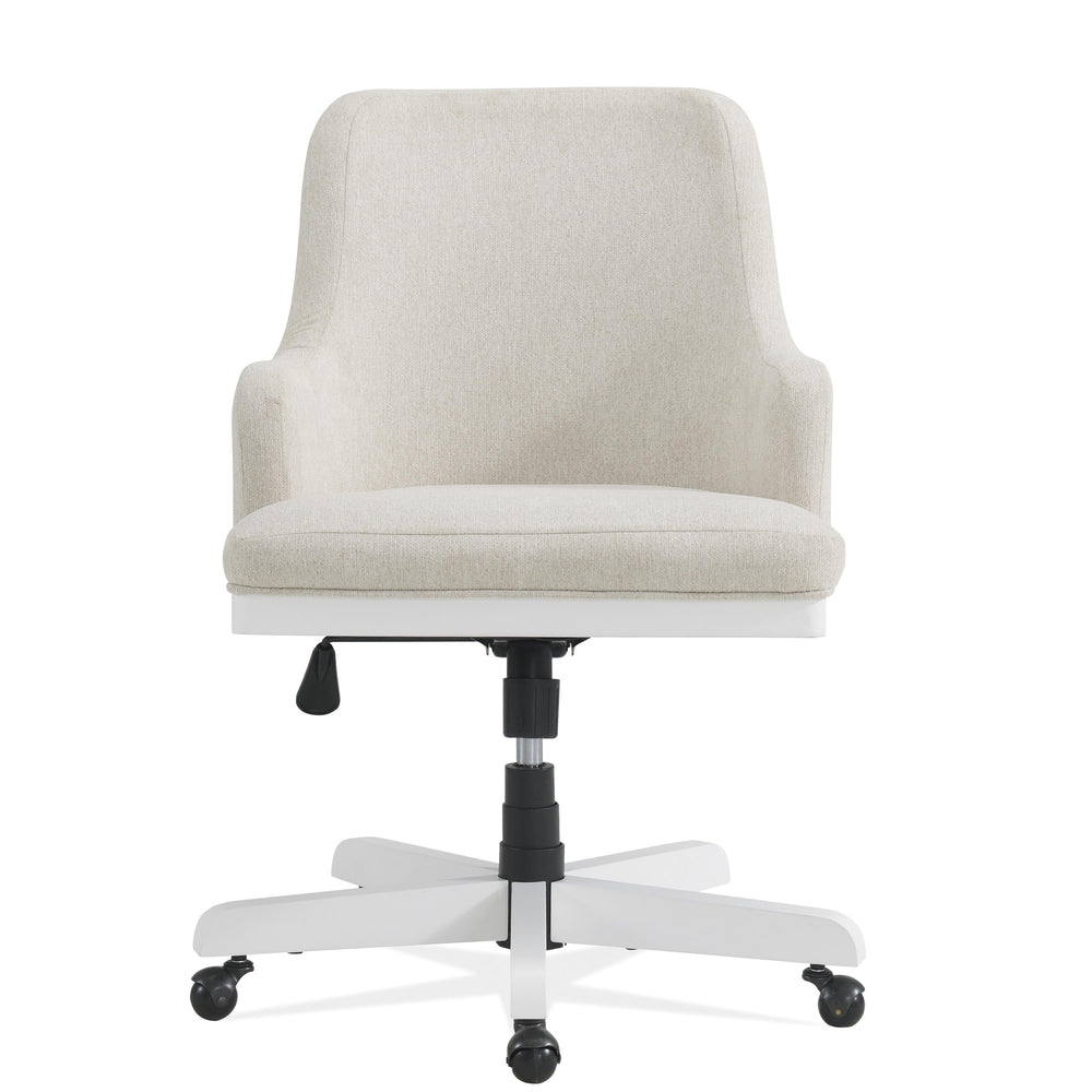 Finn - Upholstered Desk Chair - White