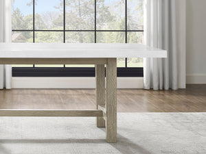 Carena - Rectangular Table - White