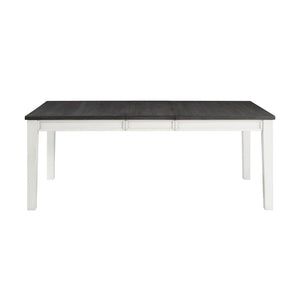 Kayla - Two Tone Dining Table With Storage