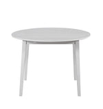 Naples - Drop Leaf Dining Table - White