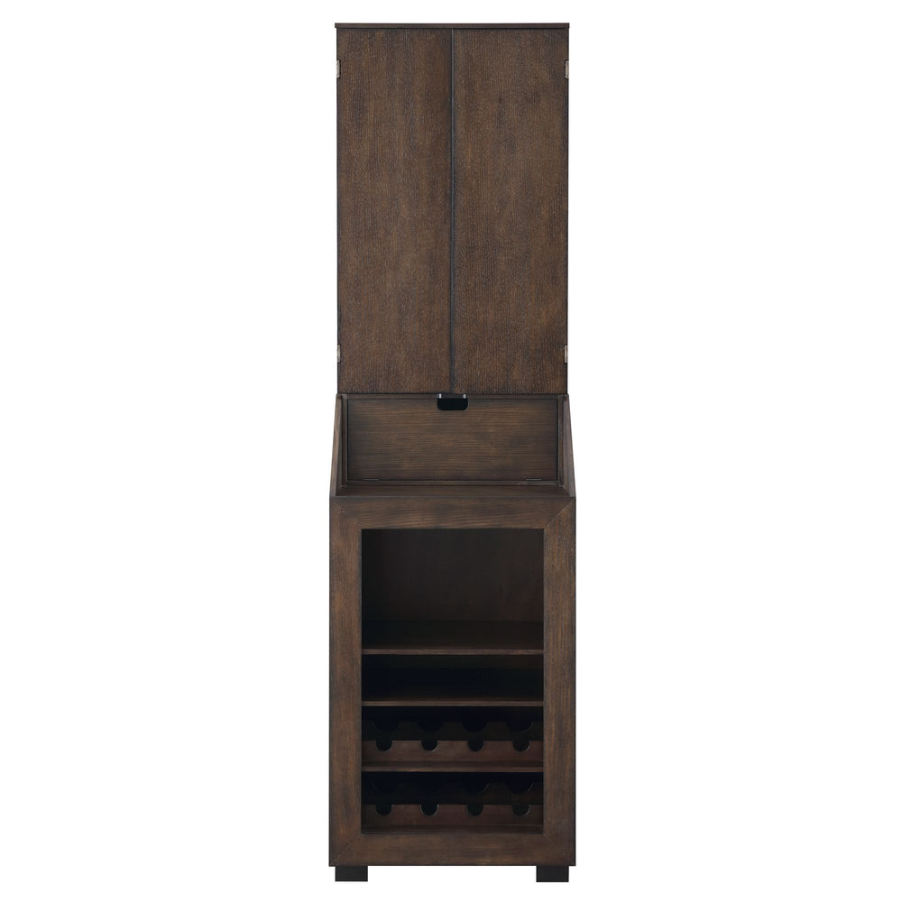 Bone - Dartboard Cabinet Ssg-120405 Cabinet With Dartboard - Dark Brown