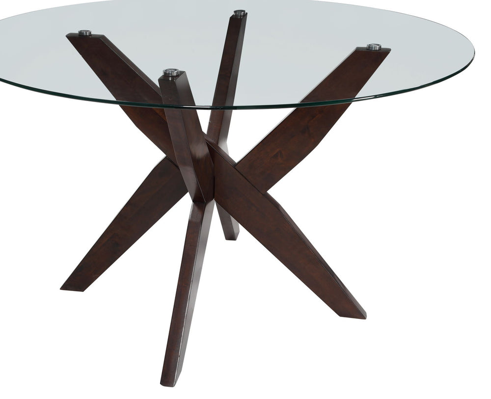 Amalie - Dining Table - Dark Brown