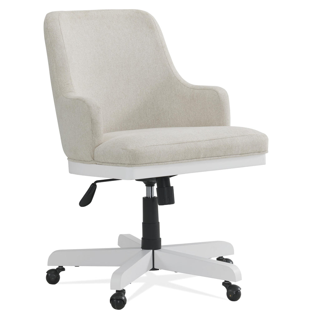 Finn - Upholstered Desk Chair - White