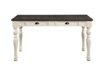 Joanna - 4-Drawer Dining Table - White