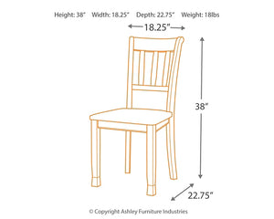 Owingsville Dining Room Side Chair (2/CN)