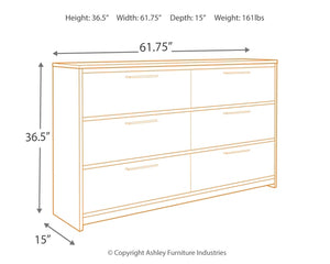 Baystorm Six Drawer Dresser