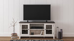 Dorrinson LG TV Stand w/Fireplace Option