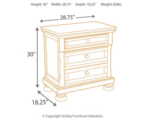 Robbinsdale Two Drawer Night Stand