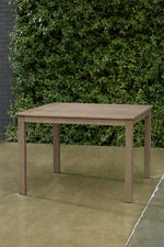 Aria Plains Square Dining Table w/UMB OPT