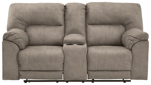 Cavalcade DBL REC PWR Loveseat w/Console