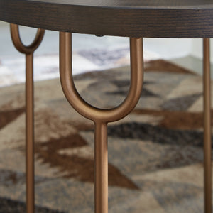 Brazburn Round End Table