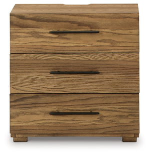 Dakmore Three Drawer Night Stand