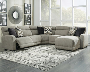 Colleyville 5-Piece Power Reclining Sectional with Chaise