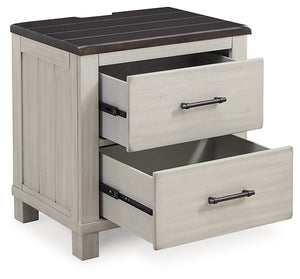 Darborn Two Drawer Night Stand